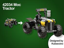 Набор LEGO MOC-55605 42034 Alternate Pullback Tractor