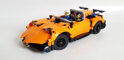 Набор LEGO MOC-55702 DART, a small scale supercar