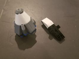 Набор LEGO MOC-55788 SLS to Space Shuttle conversion kit for 60226 and 60228