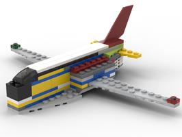 Набор LEGO MOC-55855 lego creator 31086+31087+31092 moc aeroplane 6