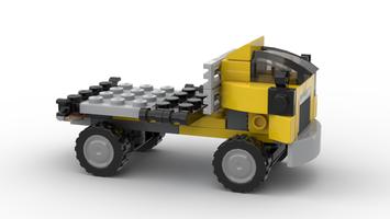 Набор LEGO MOC-56118 31014 Flatbed Truck