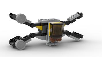 Набор LEGO MOC-56125 31014 Star Fury