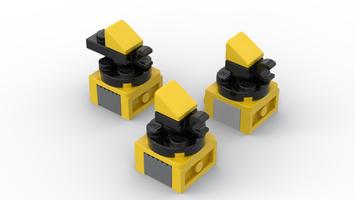 Набор LEGO MOC-56128 31014 Triple Turrets