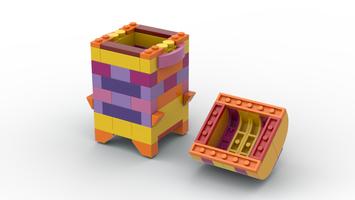 Набор LEGO MOC-56230 10404 Very bright jewelry box