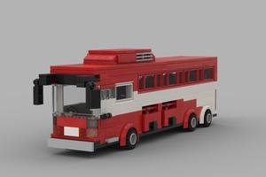 Набор LEGO custom long haul bus