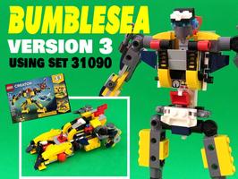 Набор LEGO Transformer BumbleSea v3 , from LEGO set 31090