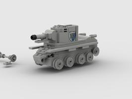 Набор LEGO MOC-56673 BT-42 Girls Und Panzer (GUP) instructions