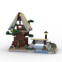 Набор LEGO 31093 Treehouse at the river bridge