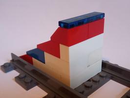 Набор LEGO simple train buffer
