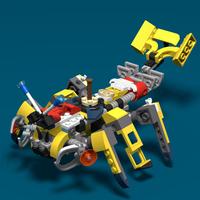 Набор LEGO MOC-56784 The Lobster - alt. build for Lego set 31090