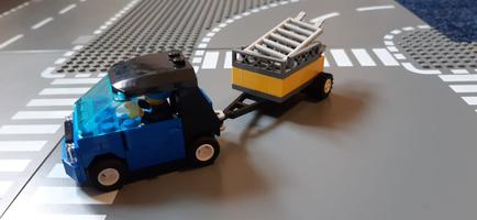 Набор LEGO MOC-56818 Car with trailer