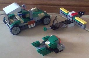 Набор LEGO MOC-56895 cargo truck and micro planes