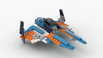 Набор LEGO MOC-56945 31099 Jedi Interceptor