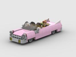 Набор LEGO MOC-56986 Vintage Luxury Car