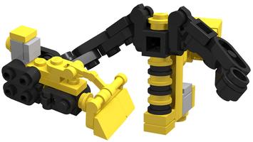 Набор LEGO Transformers Movie ROTF Devastator Rampage Mini Mecha