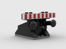 Набор LEGO MOC-57385 Eisenbahn Prellbock / Railroad Bumper