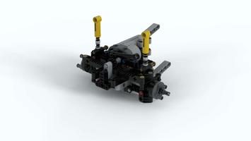 Набор LEGO AWD Front Axle 17 Stud wide with Servo Arocs Scale
