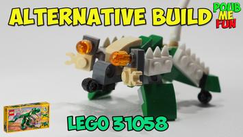 Набор LEGO MOC-57604 LEGO 31058 | Mouse Dinosaur Mech |  Alternate Build with tutorial