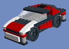 Набор LEGO MOC-57606 31100 - Closed Sports Car