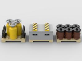 Набор LEGO Cargo Set 1 - Pallets