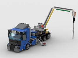 Набор LEGO MOC-58032 60223 - Drill Truck