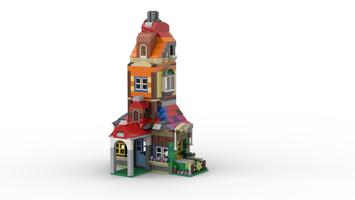 Набор LEGO MOC-58137 11004 11005 The Burrow - Harry Potter