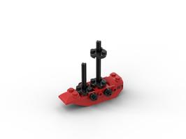 Набор LEGO MOC-58321 Red micro ship