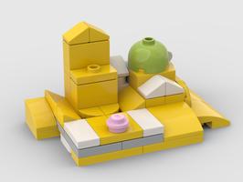 Набор LEGO MOC-58411 30550 - Medieval Town Square