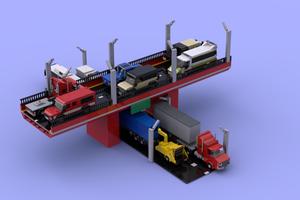 Набор LEGO highway over pass*
