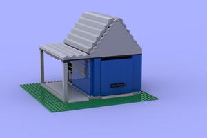 Набор LEGO MOC-58633 aussie 1 car shed