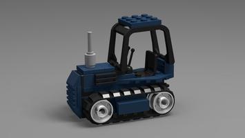 Набор LEGO MOC-58781 RNLI Crawler Tractor