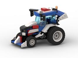 Набор LEGO MOC-59393 Farm MOC Series - Race Tractor inspired by Formula 1 By TheVeteran