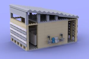Набор LEGO toilet blocks