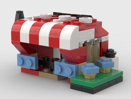 Набор LEGO MOC-60247 30573 Pizzeria