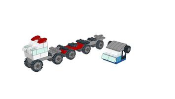 Набор LEGO MOC-60251 10696 Minihouse Transport Truck