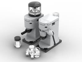 Набор LEGO Manual espresso machine and coffee grinder