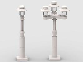 Набор LEGO MOC-60591 Lamp Post
