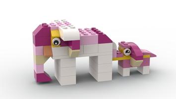 Набор LEGO MOC-60943 11005 Elephants