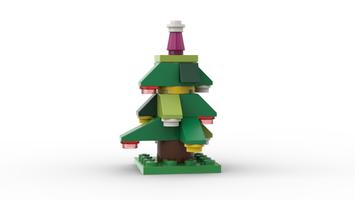 Набор LEGO MOC-60964 10696 Christmas tree