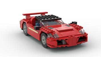 Набор LEGO MOC-61153 5867 Sports Car