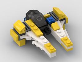 Набор LEGO MOC-61193 Eta-2 Jedi Interceptor - 31001
