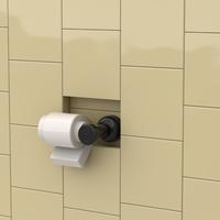 Набор LEGO MOC-61311 toilet paper holders (restroom collection)