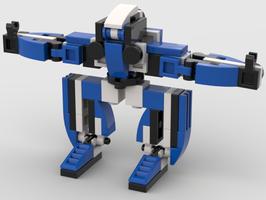 Набор LEGO MOC-61492 "HollowPoint" Mech Robot