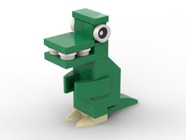 Набор LEGO MOC-61609 Dino