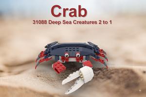 Набор LEGO MOC-61917 Crab 31088 2 to 1
