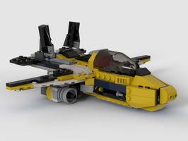 Набор LEGO MOC-62035 Fighter Jet MkII