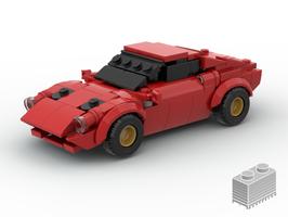 Набор LEGO MOC-62082 60s Supercar SWB