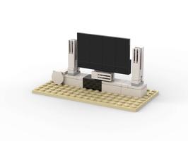 Набор LEGO Home theater setup