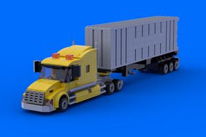 Набор LEGO shipping container trailer w/ set 3221