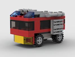 Набор LEGO MOC-62423 Water Tender Fire Truck - 6911